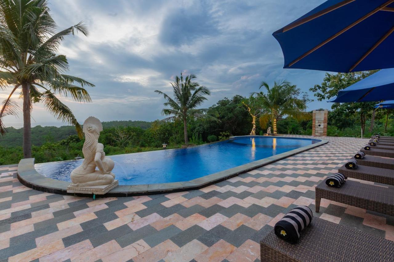 Penida Sunset Ocean View Bungalows Sakti Extérieur photo