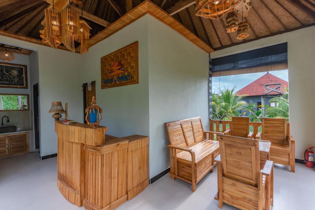 Penida Sunset Ocean View Bungalows Sakti Extérieur photo